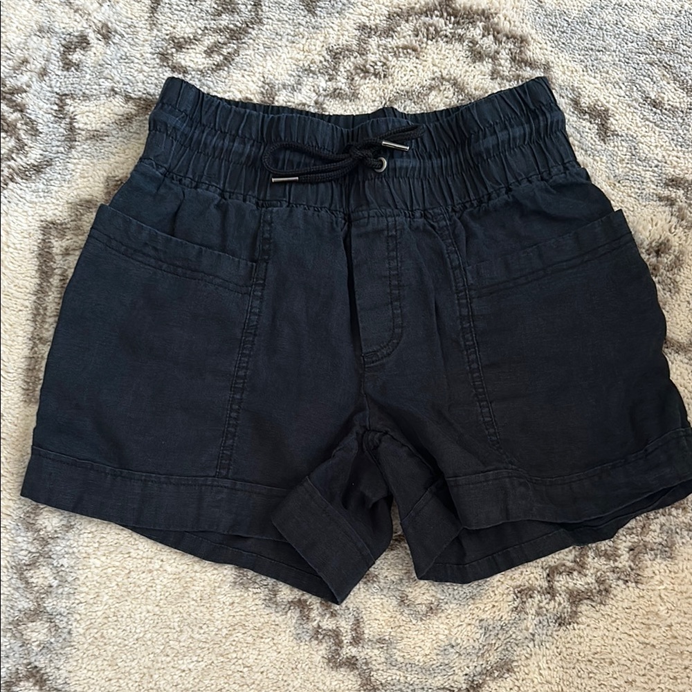 Athleta Cabo Linen Shorts Size 0